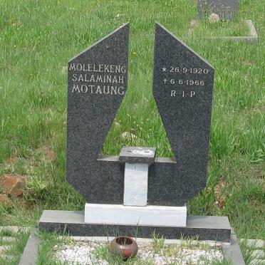 MOTAUNG Molelekeng Salaminah 1920-1966