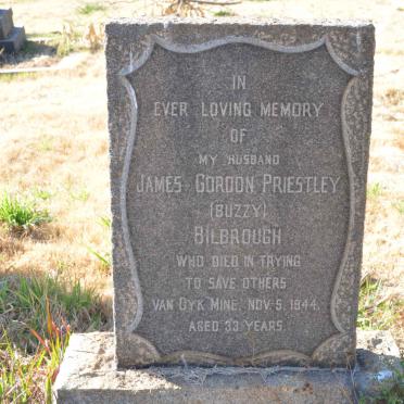 BILBROUGH James Gordon Priestley -1944