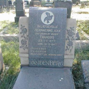 BERG Francois, van den 1877-1947