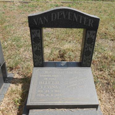 DEVENTER Heletje Levina, van 1907-1974