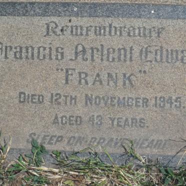 EDWARDS Francis Arlent -1945