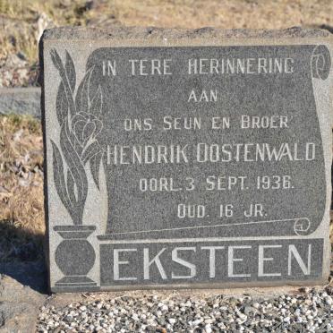 EKSTEEN Hendrik Oostenwald -1936