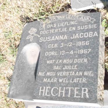 HECHTER Susanna Jacoba 1956-1957
