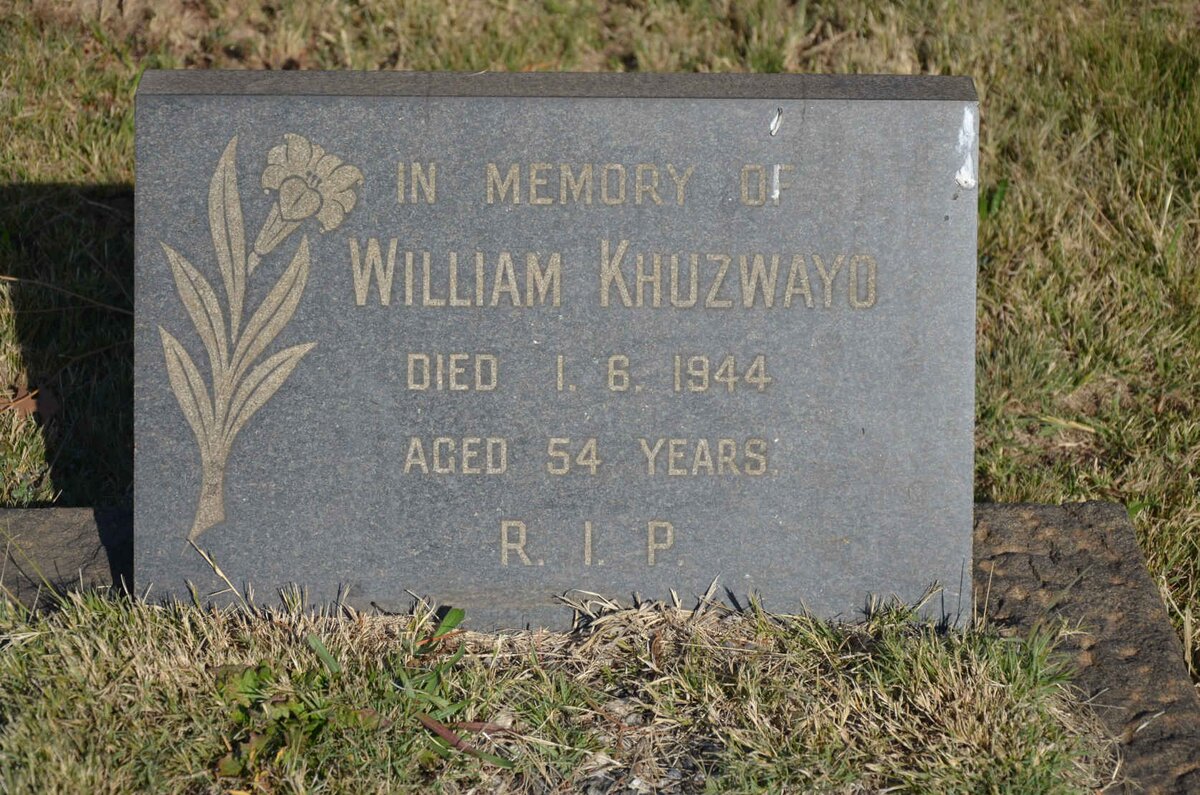 KHUZWAYO William -1944