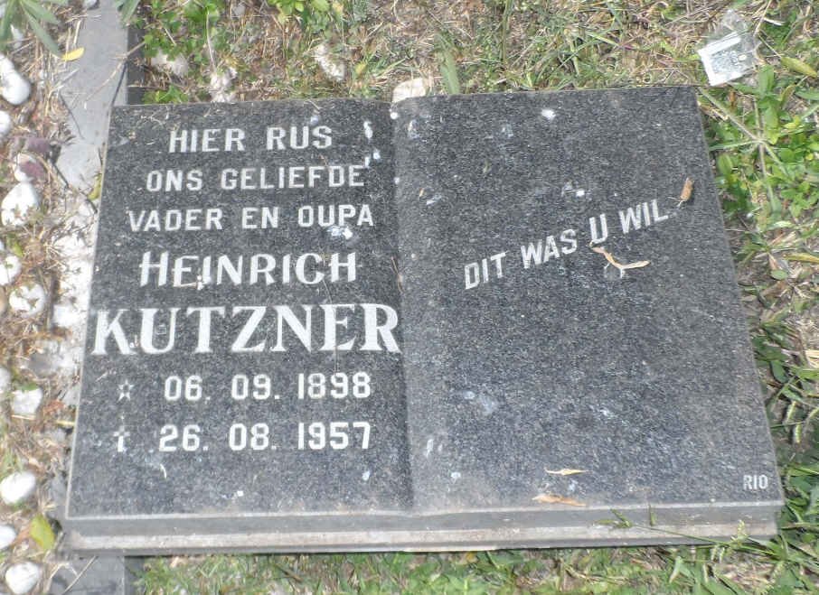 KUTZNER Heinrich 1898-1957