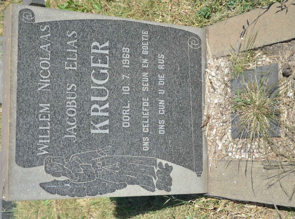 KRUGER Willem Nicolaas Jacobus Elias -1968