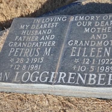 LOGGERENBERG Petrus M., van 1915-1981 &amp; Eileen W. 1922-1989