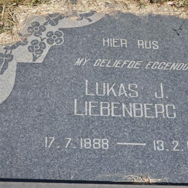LIEBENBERG Lukas J. 1888-1930