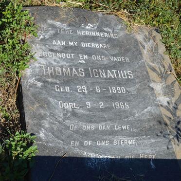 MULLER Thomas Ignatius 1890-1965