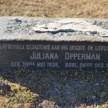 OPPERMAN Juliana 1938-1938