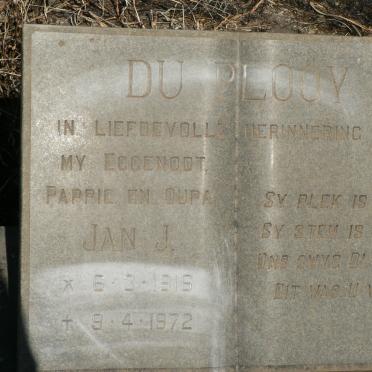 PLOOY Jan J., du 1916-1972