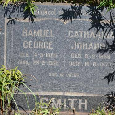 SMITH Samuel George 1885-1962 &amp; Catharina Johanna 1886-1977