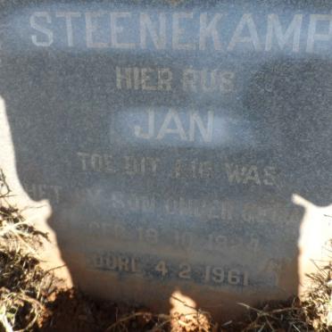 STEENEKAMP Jan 1924-1961