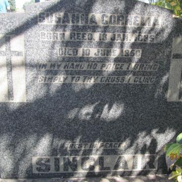 SINCLAIR William 1868-1952 &amp; Susanna Cornelia REED 1885-1950