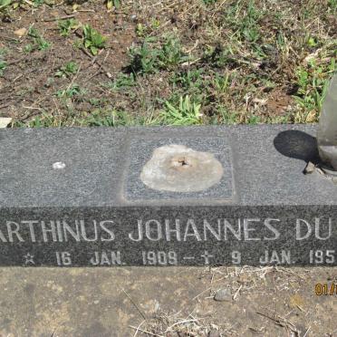 TOIT Marthinus Johannes, du 1909-1952