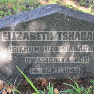 TSHABANGU Elizabeth -1945
