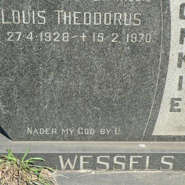 WESSELS Louis Theodorus 1928-1970