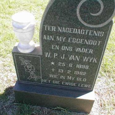 WYK W.P.J., van 1898-1982