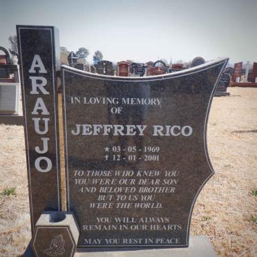 ARAUJO Jeffrey Rico 1969-2001