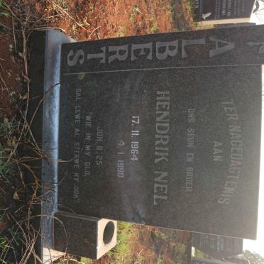 ALBERTS Hendrik Nel 1964-1990