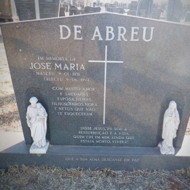 ABREU José Maria, de 1931-1994