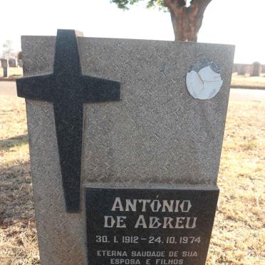 ABREU Antonio, de 1912-1974