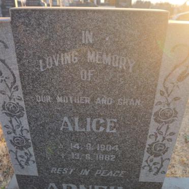 ARNEIL Alice 1904-1982