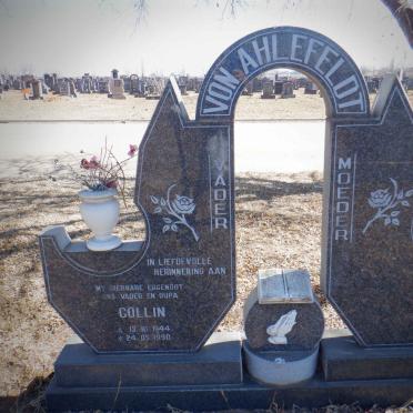 AHLEVELDT Collin, von 1944-1990