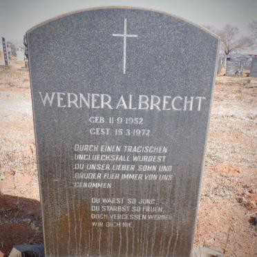 ALBRECHT Werner 1952-1972