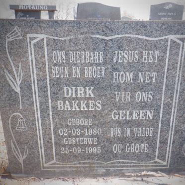 BAKKES Dirk 1980-1995