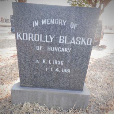 BLASKO Korolly 1936-1981