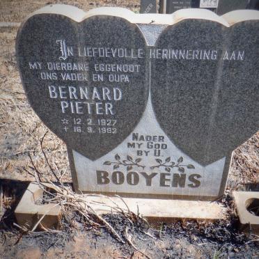 BOOYENS Bernard Pieter 1927-1982