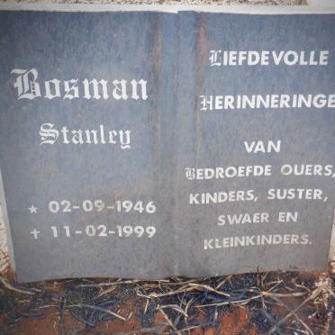 BOSMAN Stanley 1946-1999