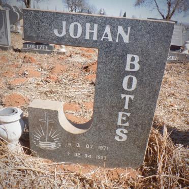 BOTES Johan 1971-1993