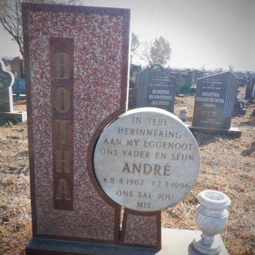 BOTHA André 1967-1996