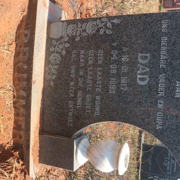 BRUMMER Dad 1917-1993