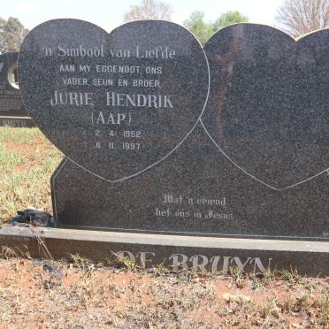 BRUYN Jurie Hendrik, de 1952-1997