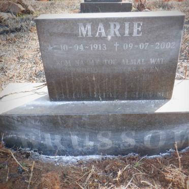 BRUSSOUW Marie 1913-2002