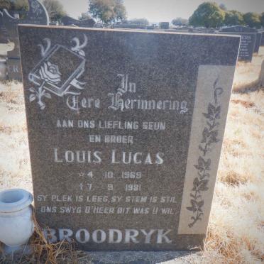 BROODRYK Louis Lucas 1969-1981
