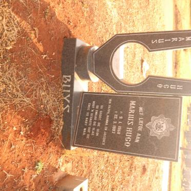 BUYS Marius Hugo 1968-1987