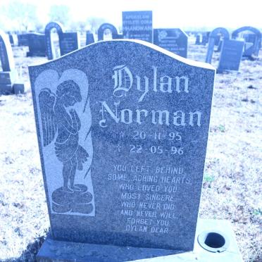 BUTLER Dylan Norman 1995-1996
