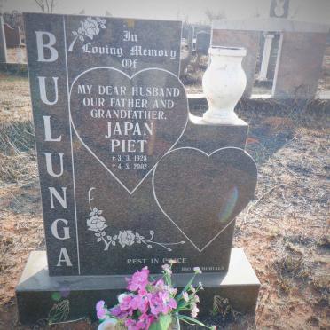 BULUNGA Japan Piet 1928-2002