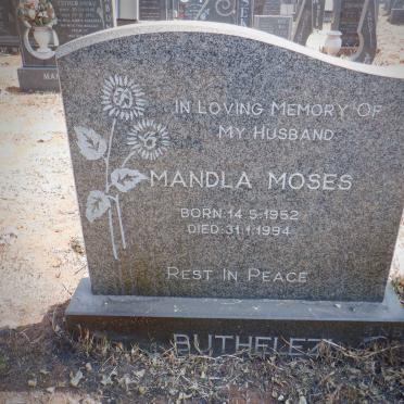 BUTHELEZI Mandla Moses 1952-1994