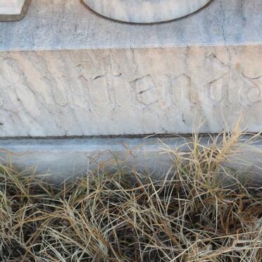 BUITENDAG David Johannes 1902-1978 &amp; Hendrieka Maria 1902-