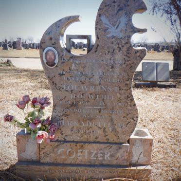 COETZER Louwrens E. 1944-1995 &amp; Bernadette M. 1946-