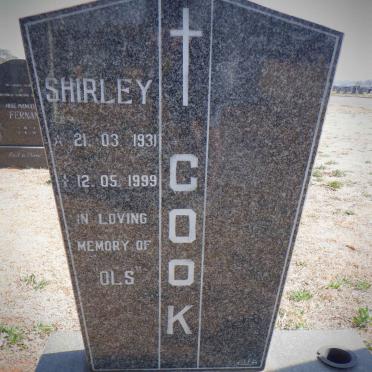 COOK Shirley 1931-1999