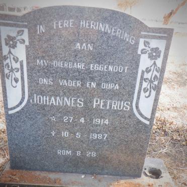 COETZER Johannes Petrus 1914-1987