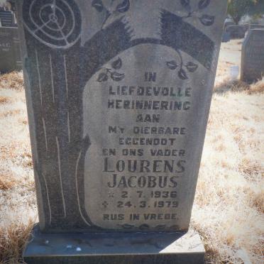 ERASMUS Lourens Jacobus 1936-1979