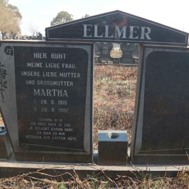ELLMER Martha 1915-1992