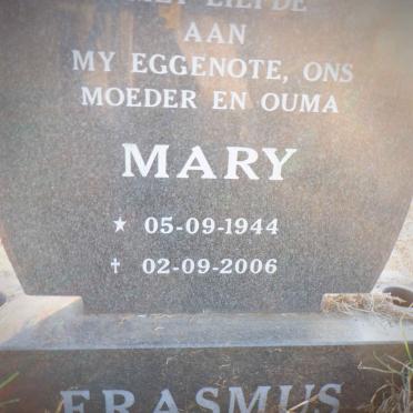 ERASMUS Mary 1944-2006